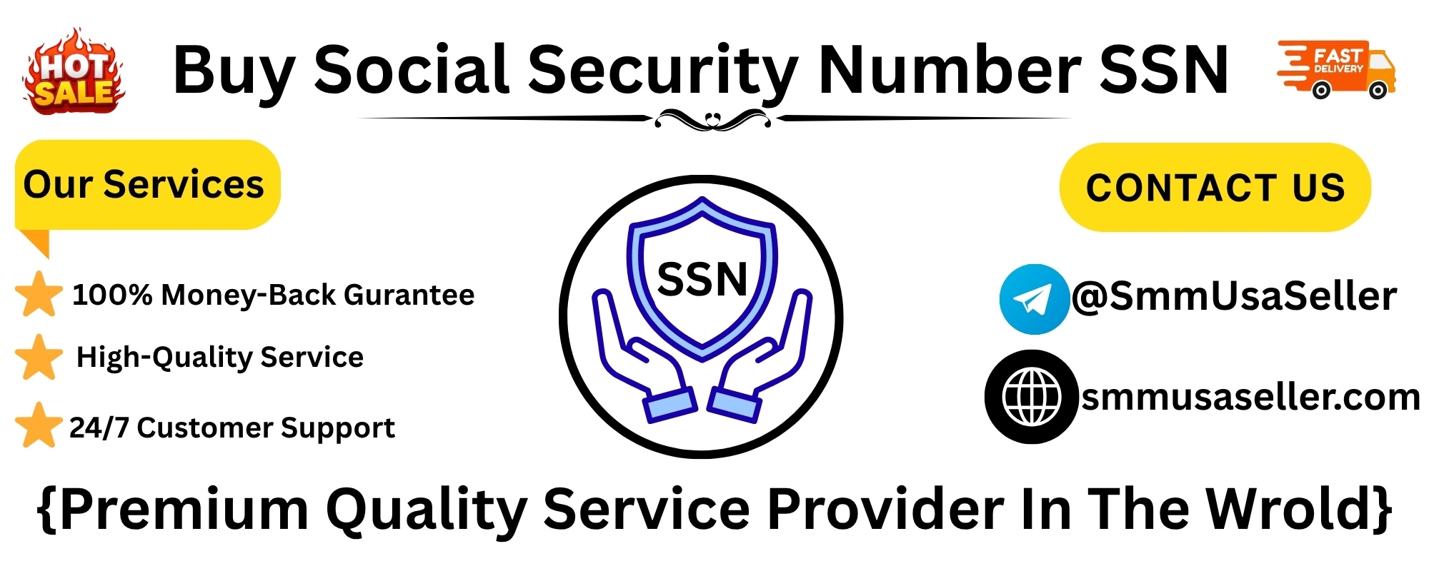 Buy Social Security Number SSN