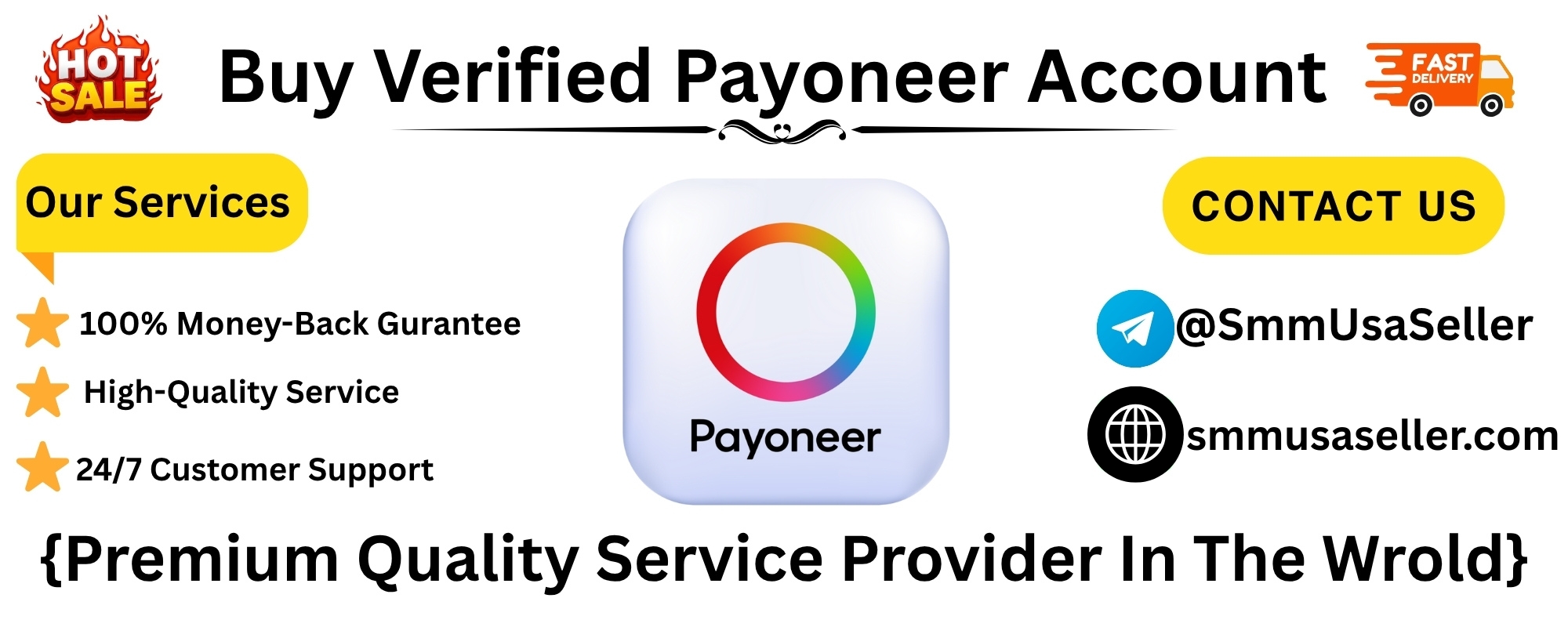 Buy Verified Payoneer Accounts